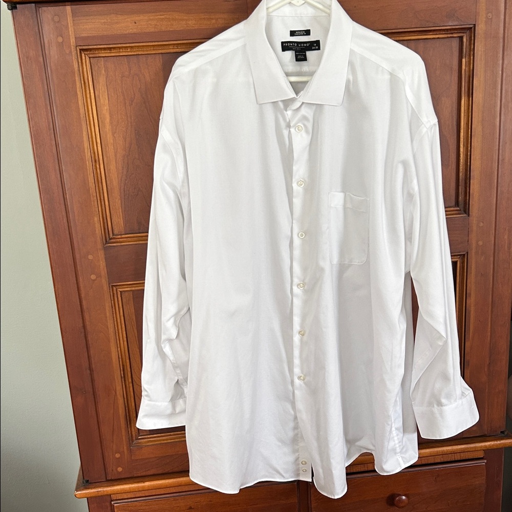 PRONTO UOMO Men’s dress shirt Size 19/34-35